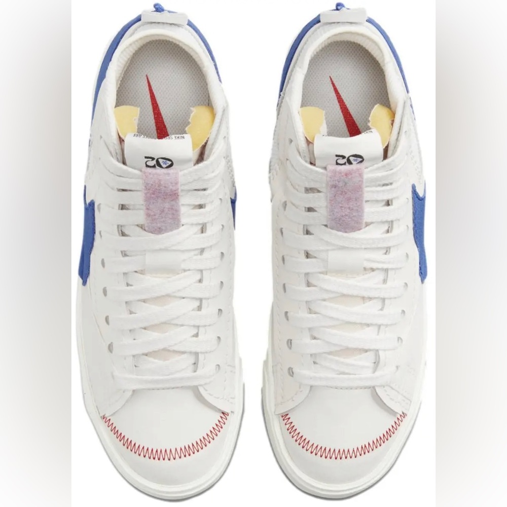 Nike Blazer Mid '77 Jumbo - Men's NIB - Phantom/Old Royal Sail Phantom - Picture 3 of 5